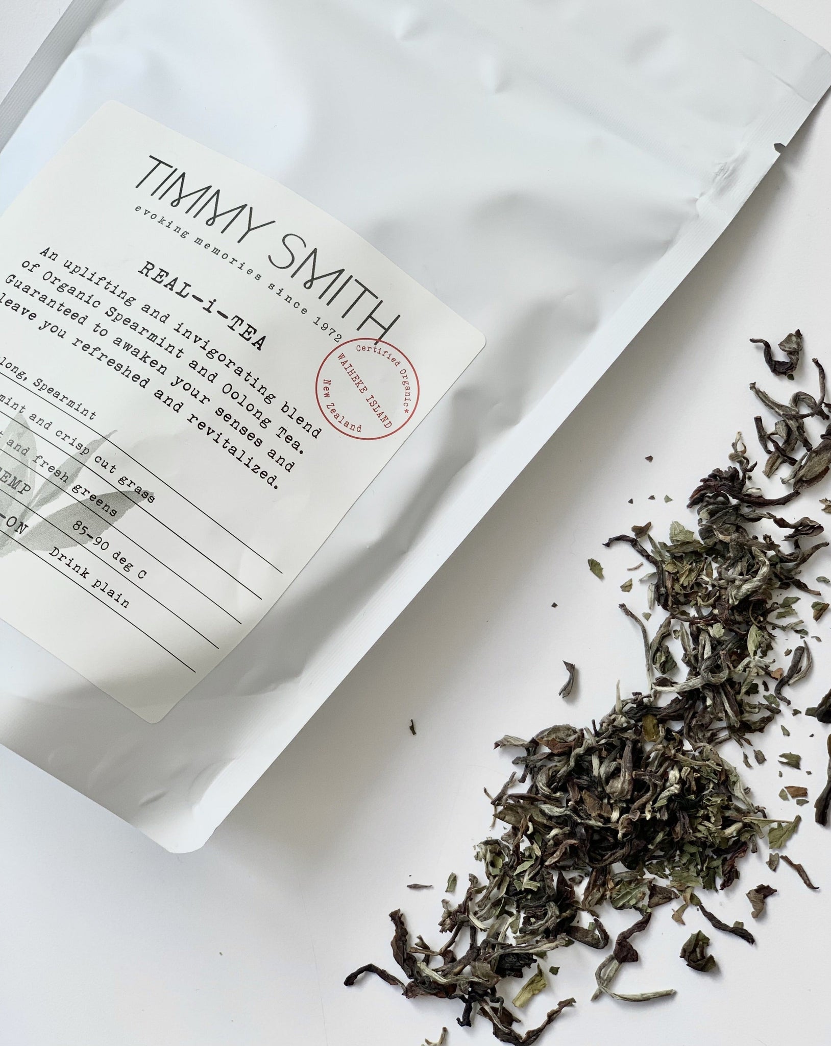 Timmy Smith Spearmint and Oolong